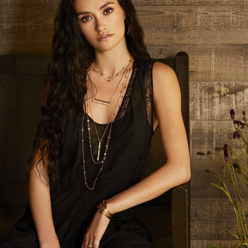 in black and white diamonds in rose gold<br>shop the look > it’s black and white <span class='visuallyhidden'>Call, text 323-404-2959 for shopping help.</span>